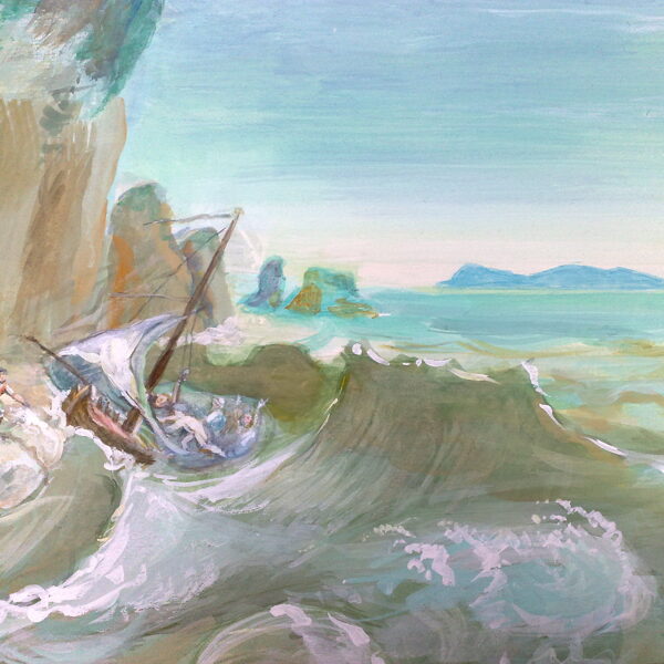 "Scopello", dettaglio