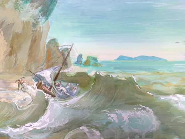 "Scopello", dettaglio
