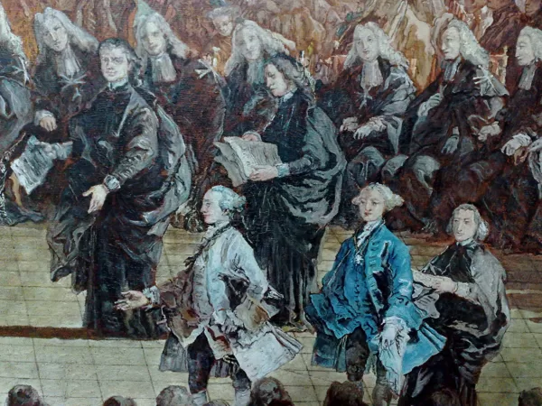 "Consilium in arena 2000" copia d'arte, dettaglio 2